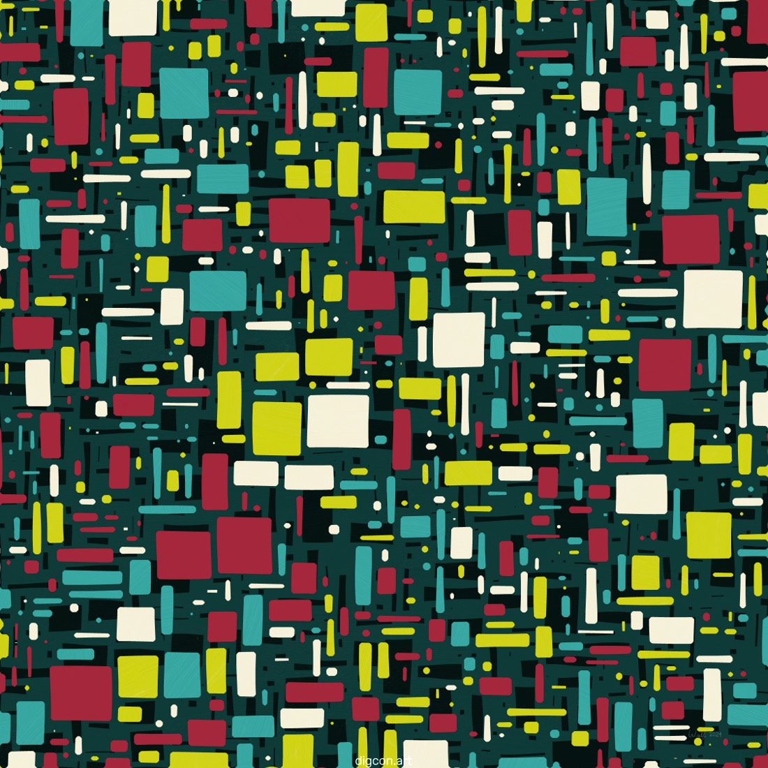 Artwork named: Chiclets Two