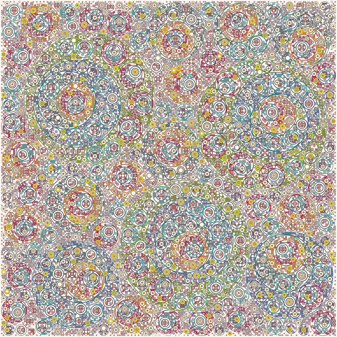 Artwork named: Circular Circles 2