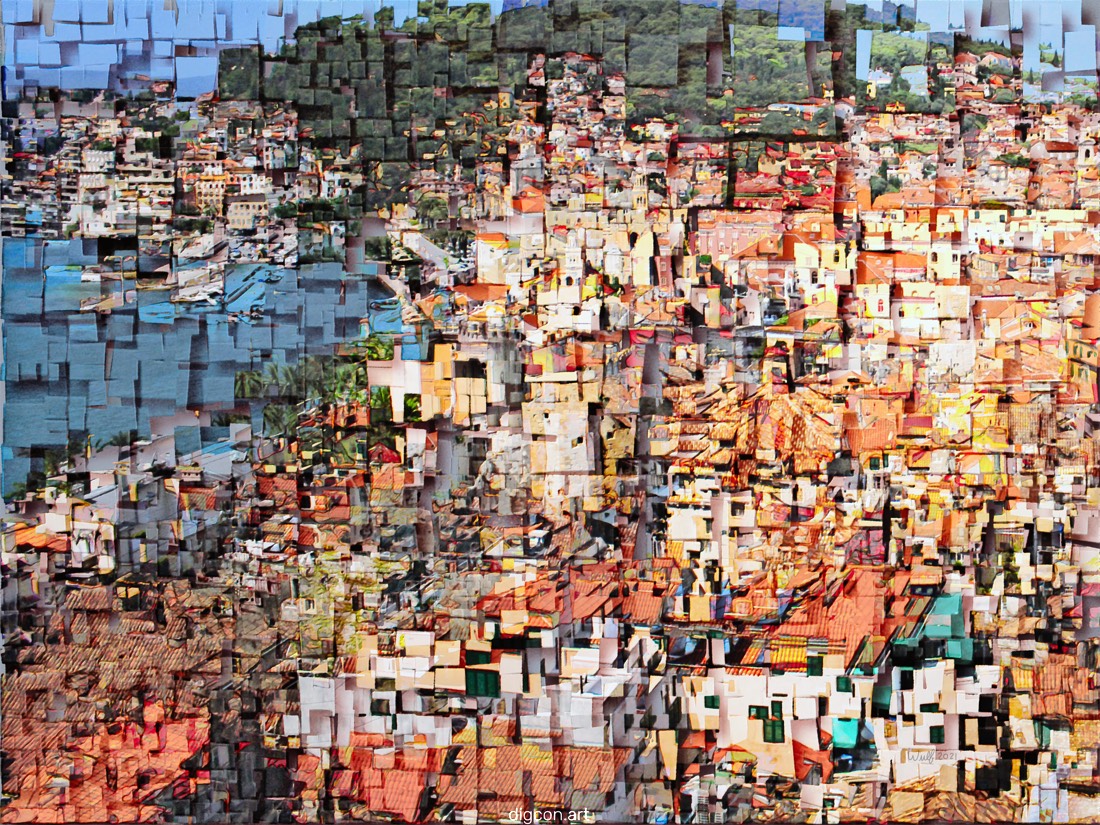 Artwork named: City By The Sea