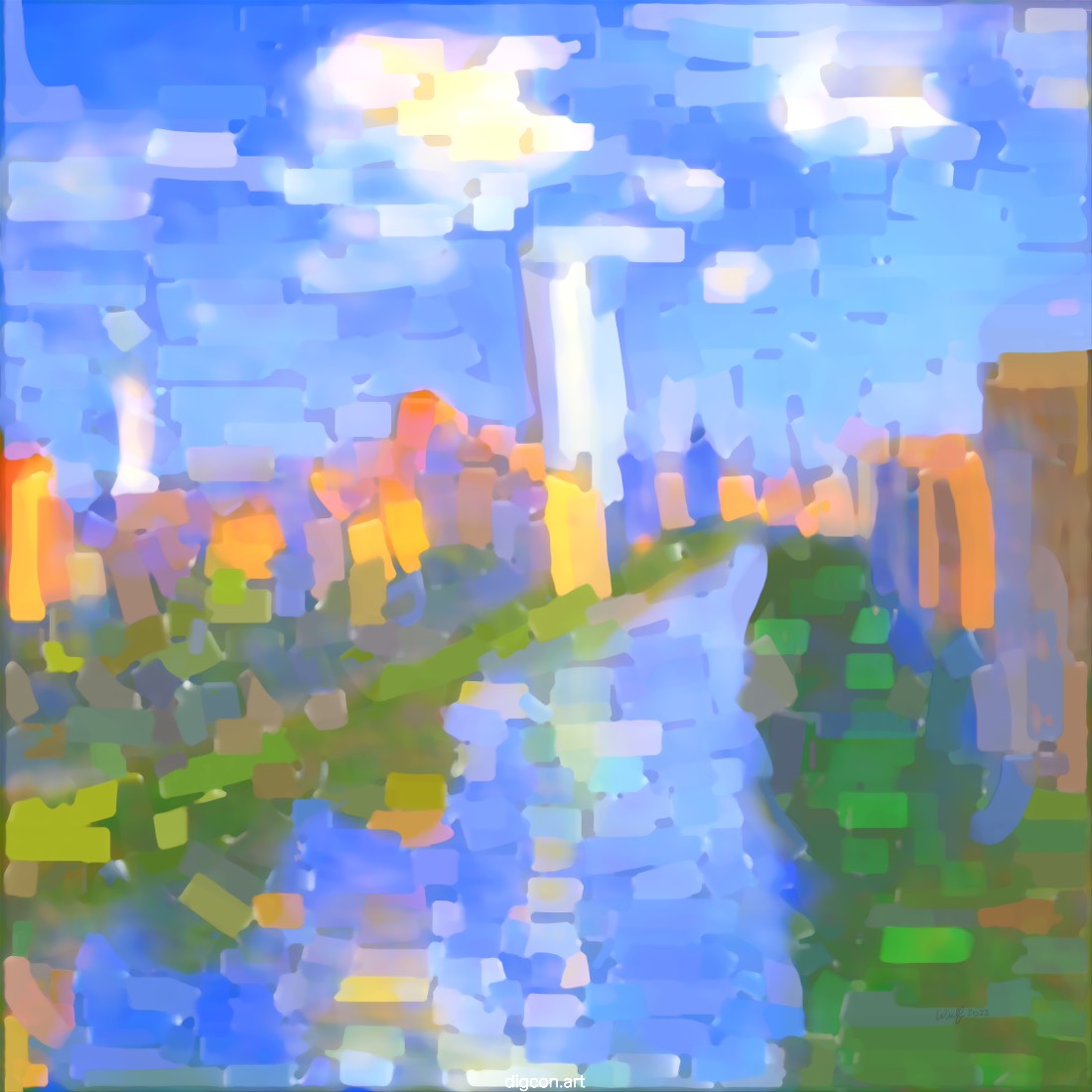 Artwork named: City Of Light