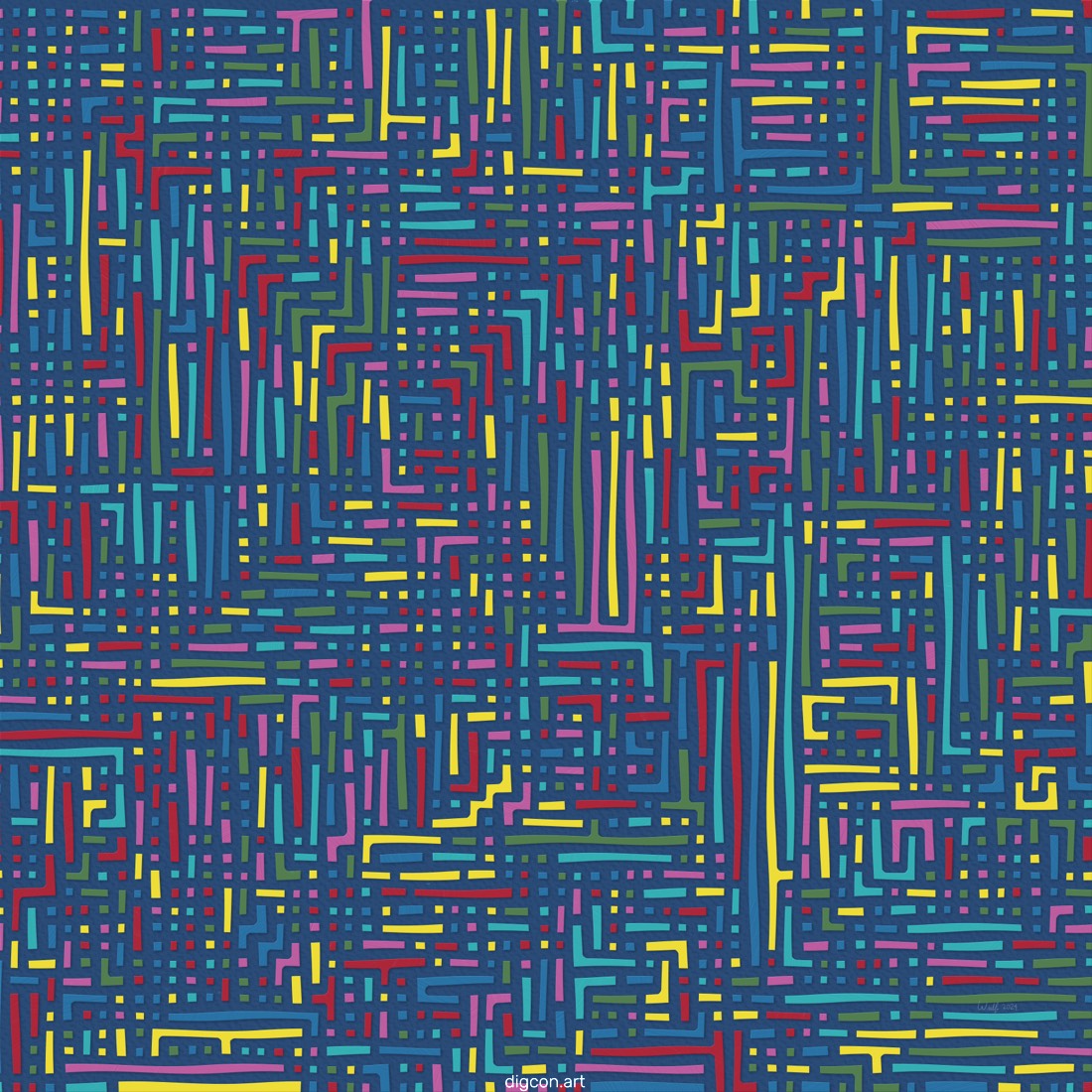 Artwork named: Color Bars