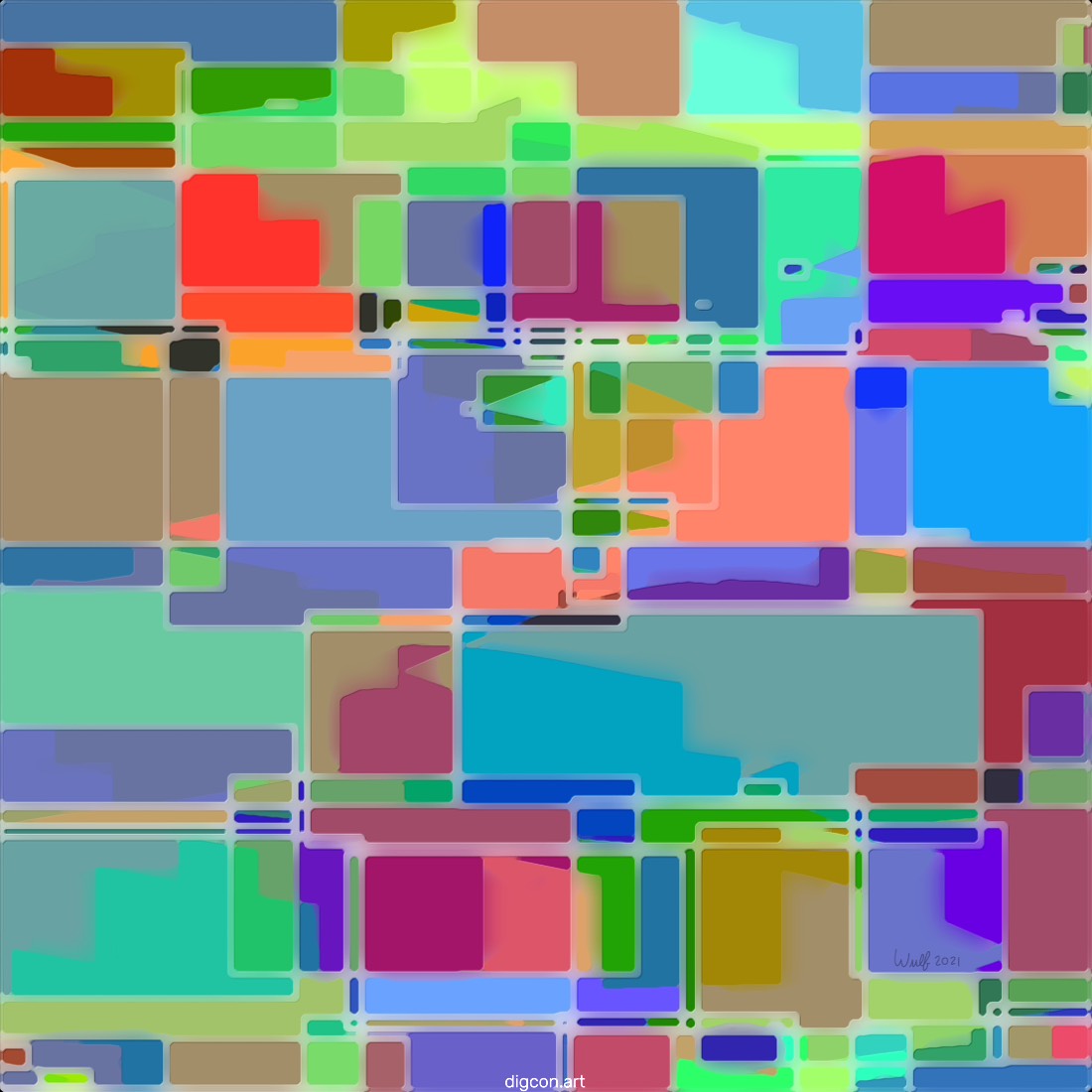 Artwork named: Colorations