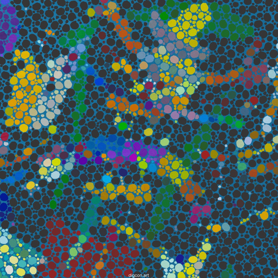Artwork named: Colorful Dots