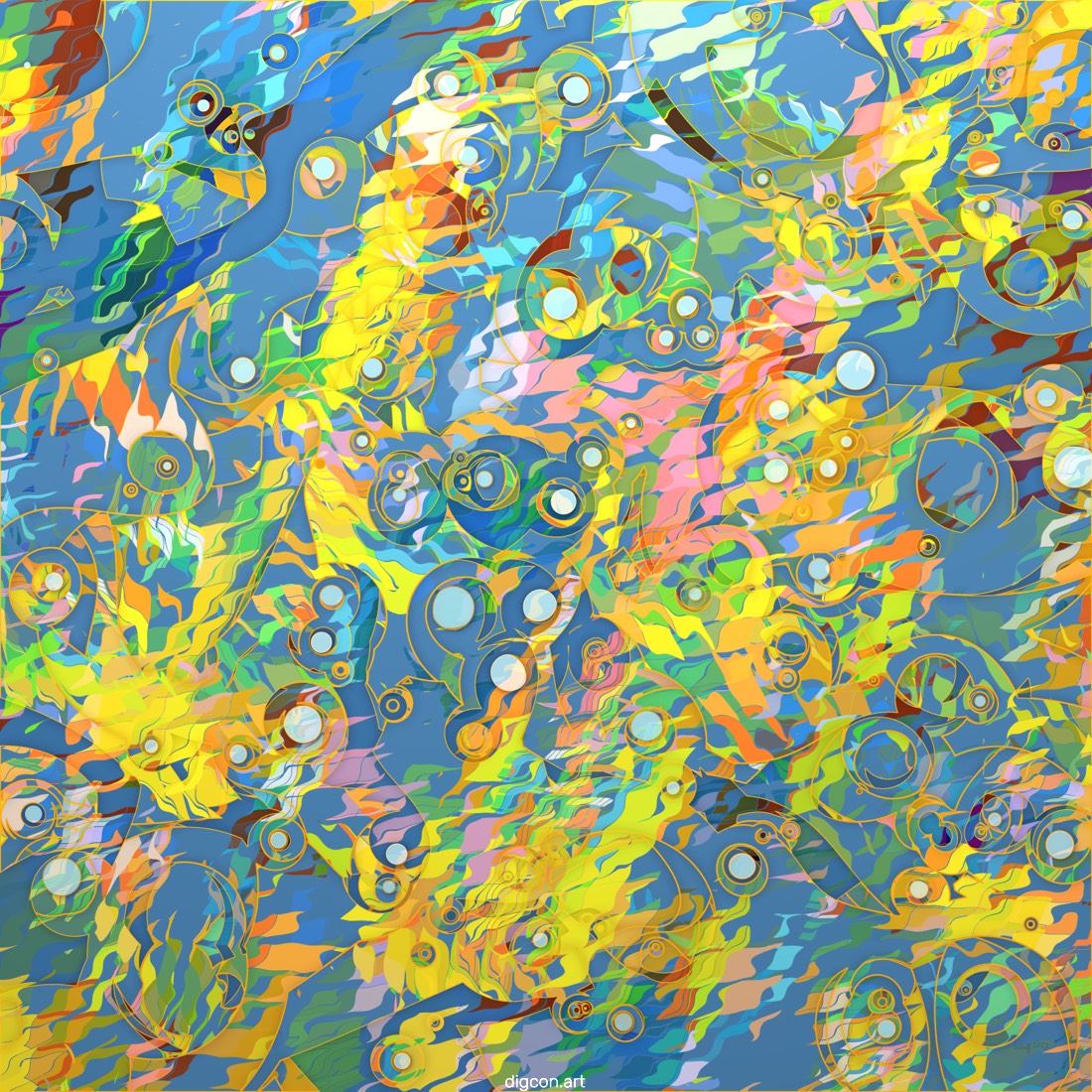 Artwork named: Colors Of The Sea