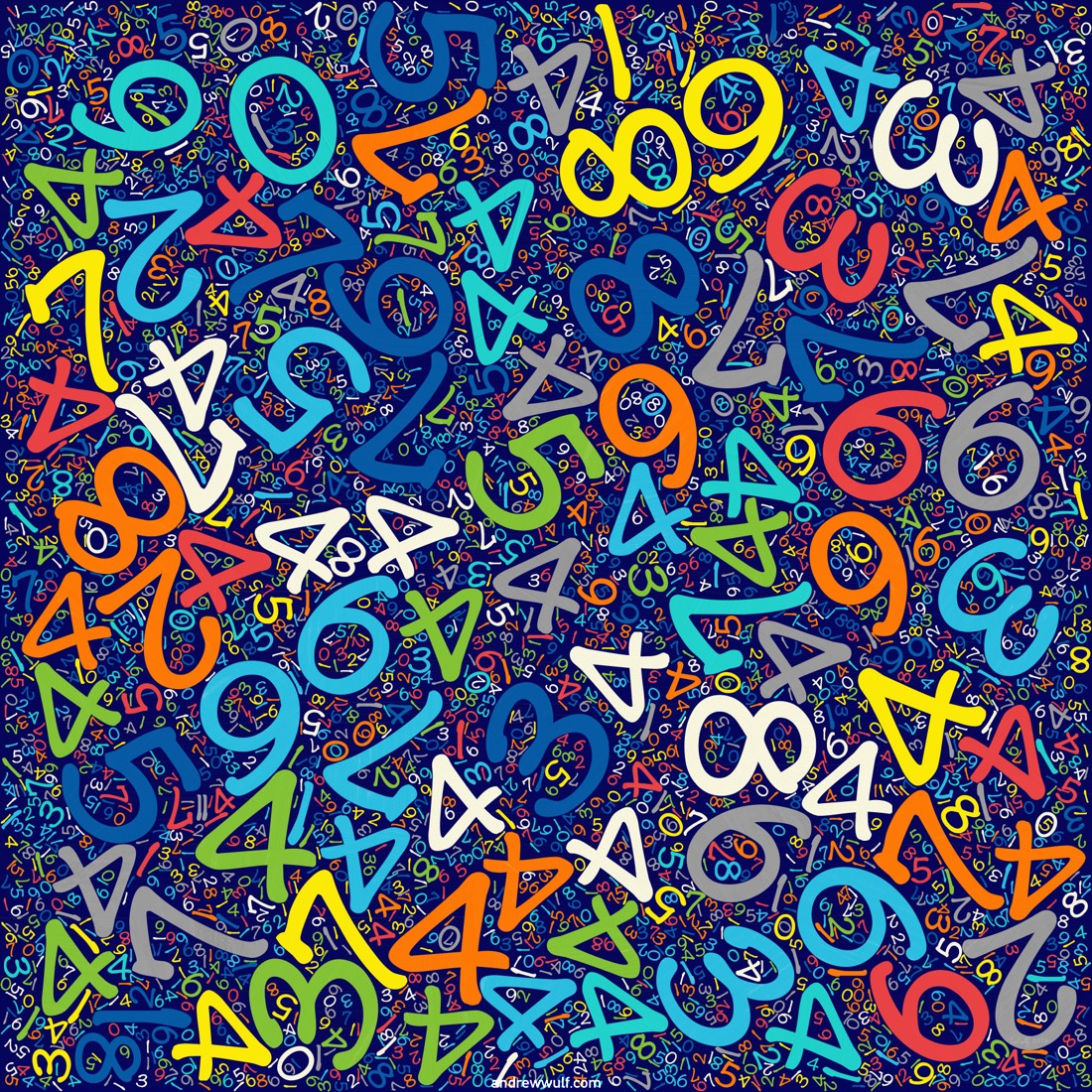 Artwork named: Counting Numbers