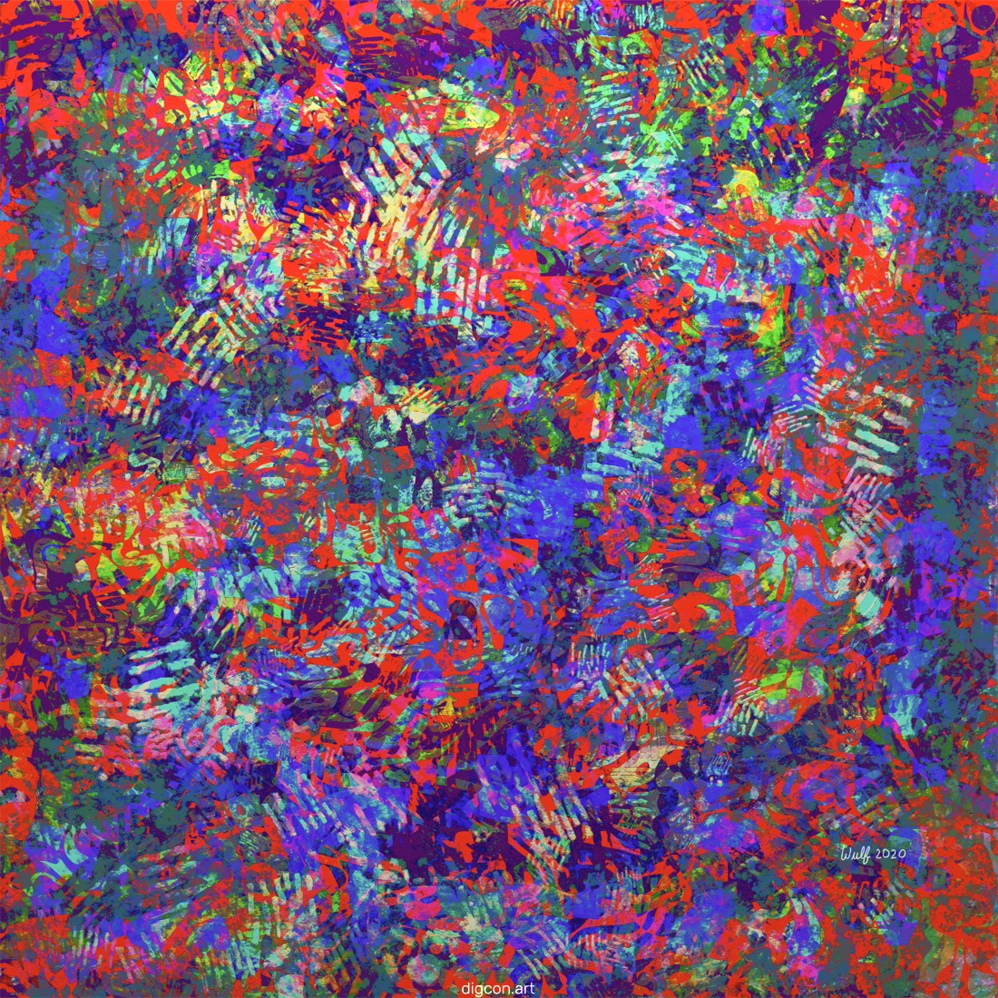 Artwork named: Crazy Rich Colors