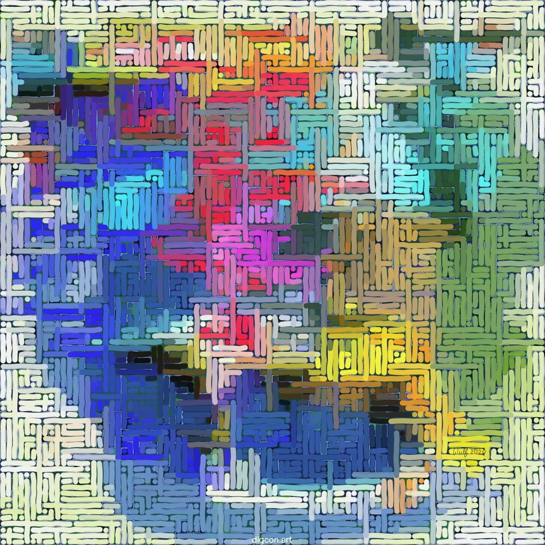 Artwork named: Crossed Lines