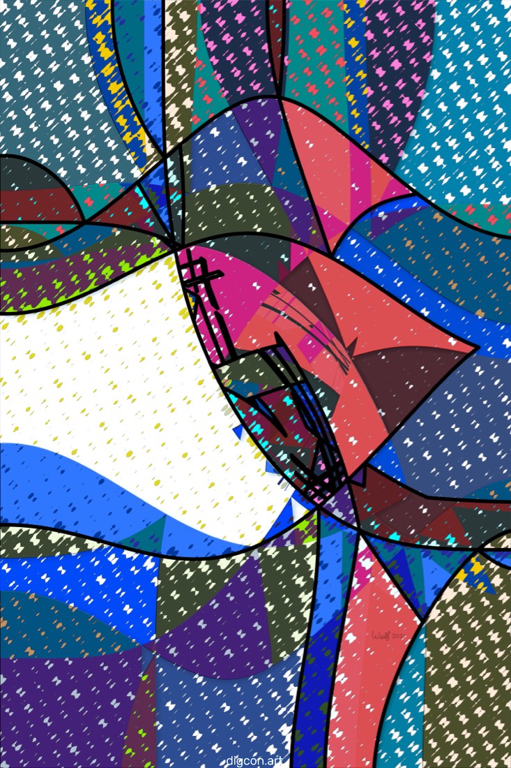 Artwork named: Curves And Spots