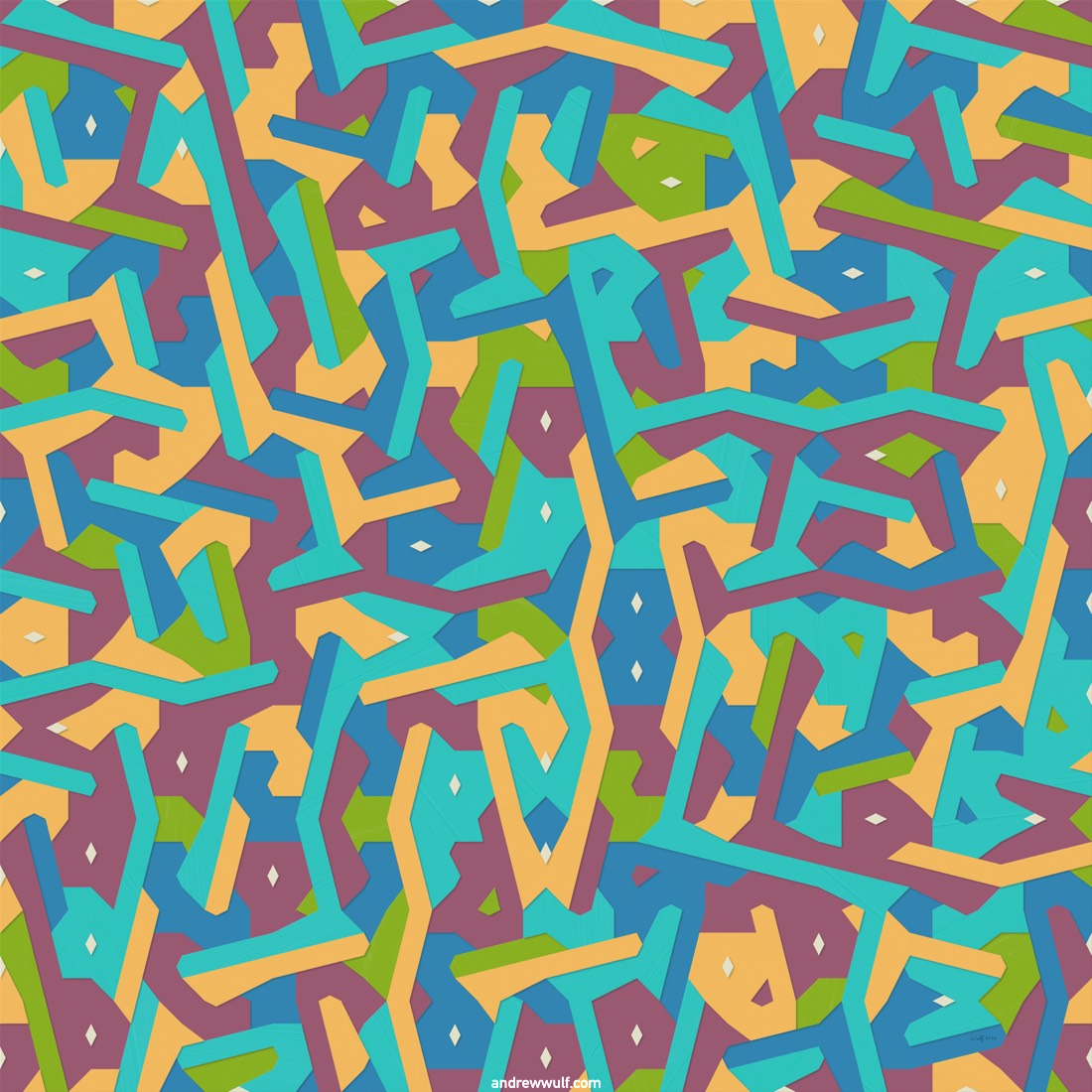 Artwork named: Cutouts Of Colors