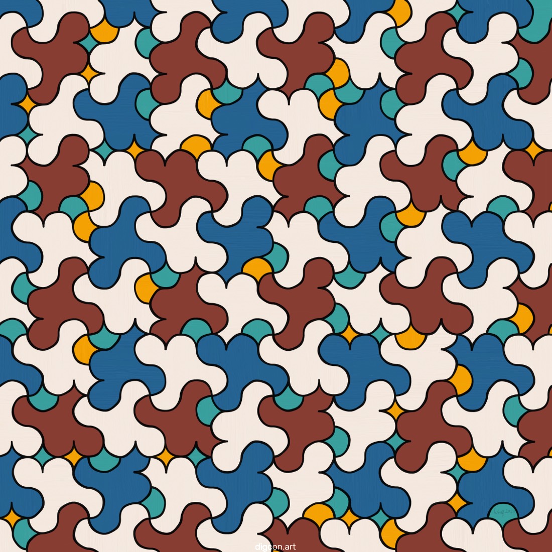 Artwork named: Dancing Clouds