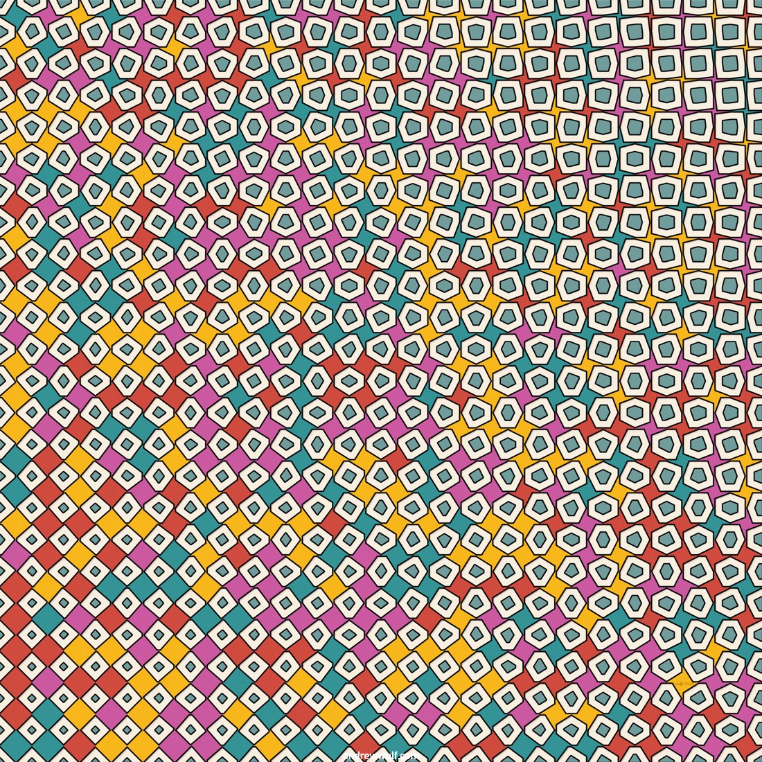 Artwork named: Diamonds To Squares