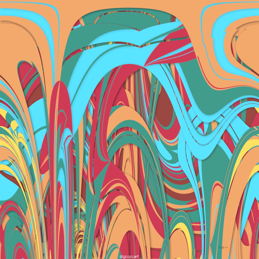 Artwork named: Doing The Wave