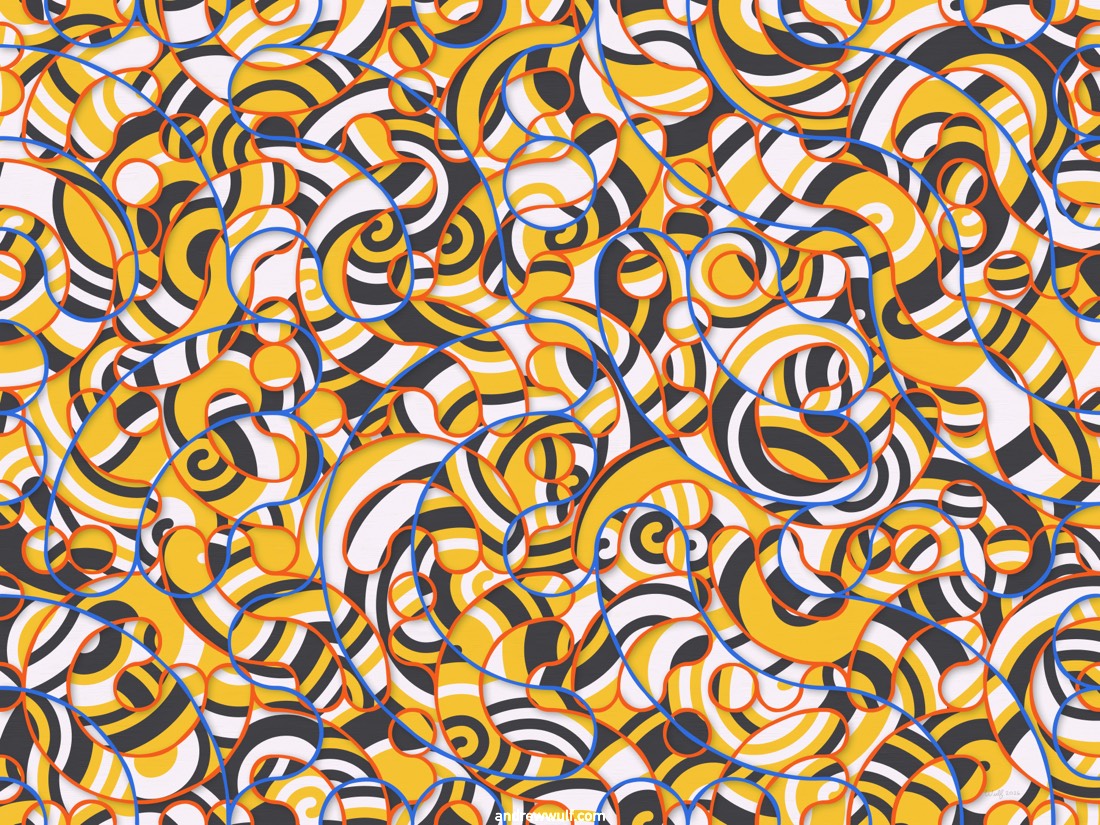 Artwork named: Don't Worry Bee Happy