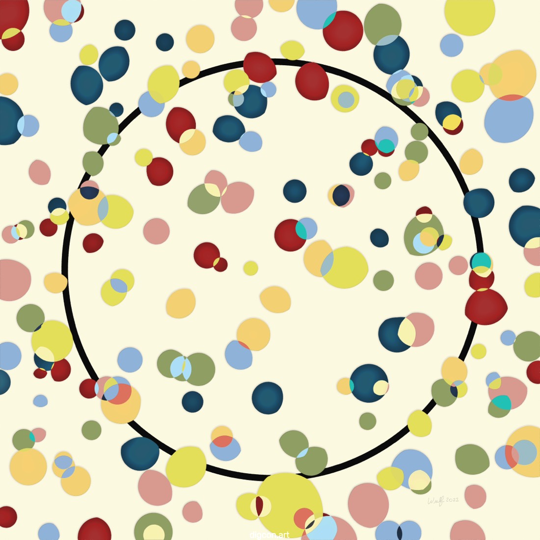 Artwork named: Dots In A Circle