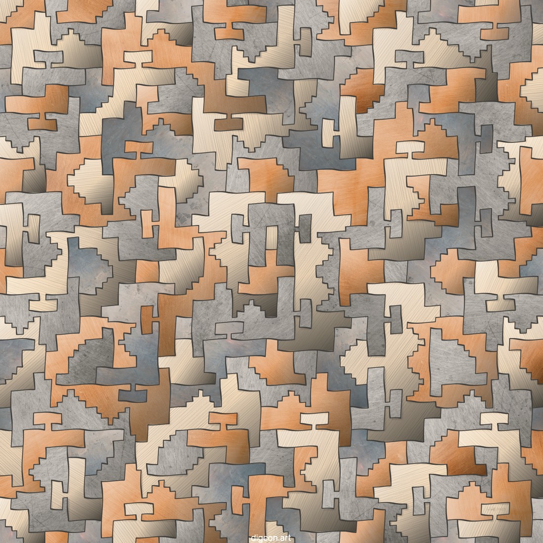 Artwork named: Escher's Stairs
