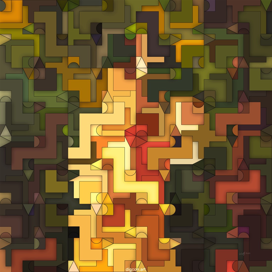 Artwork named: Figure In The Woods