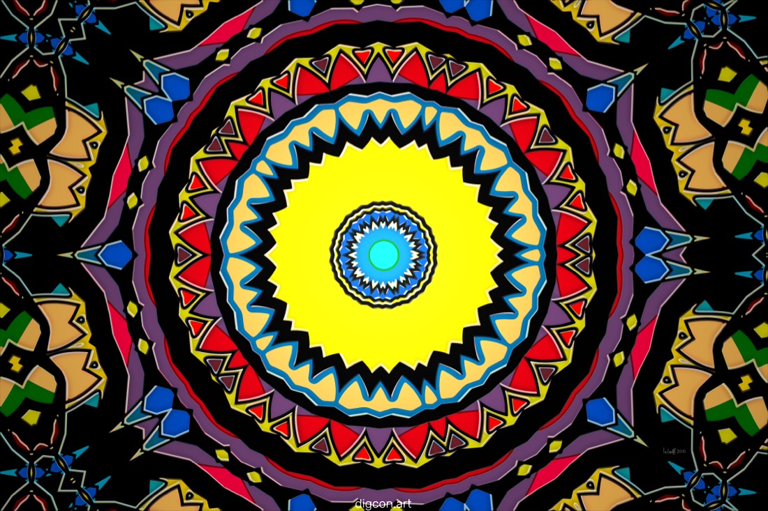 Artwork named: Firewheel