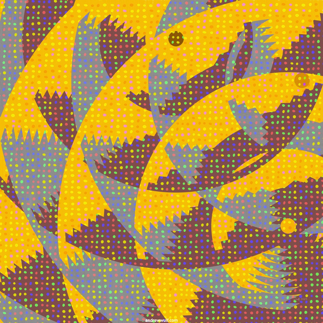 Artwork named: Fish Cake With Sprinkles