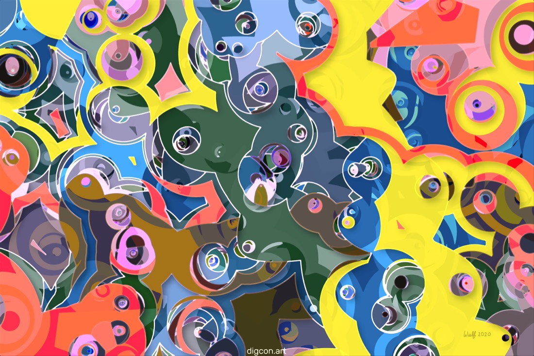 Artwork named: Fishes Paradise