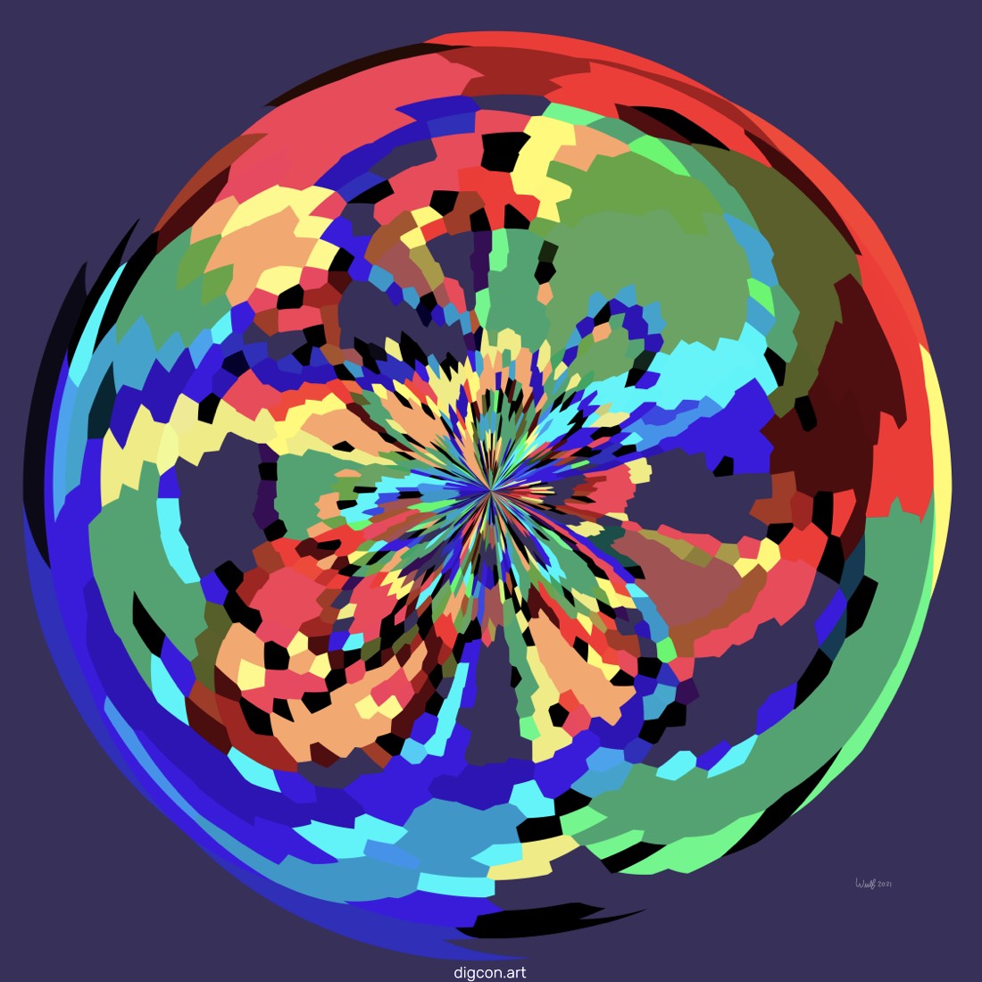 Artwork named: Fleur Sphérique