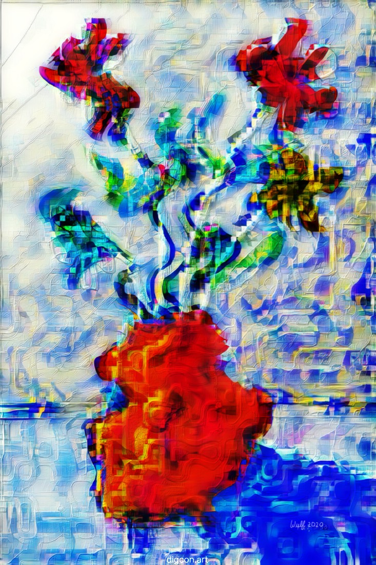 Artwork named: Flower Pot #3