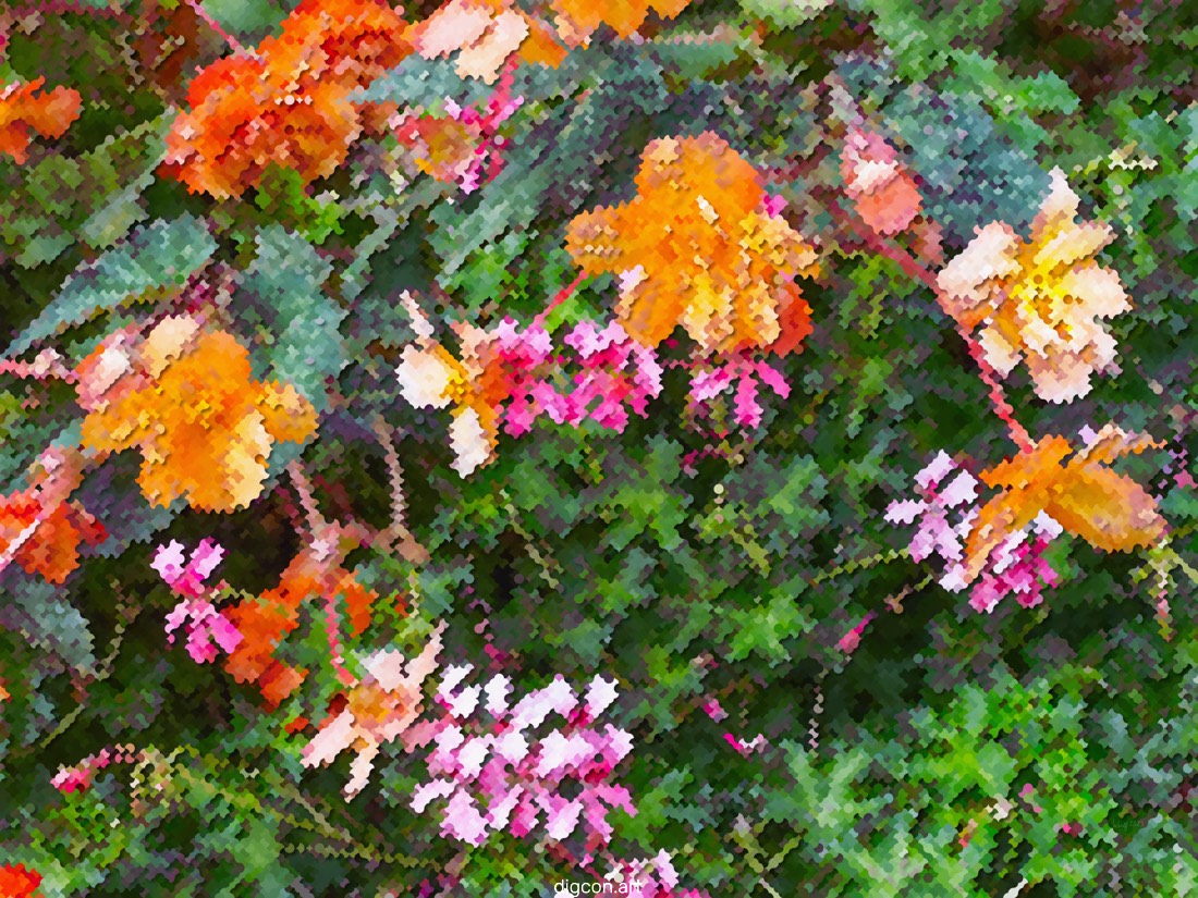 Artwork named: Flowers On A London Street