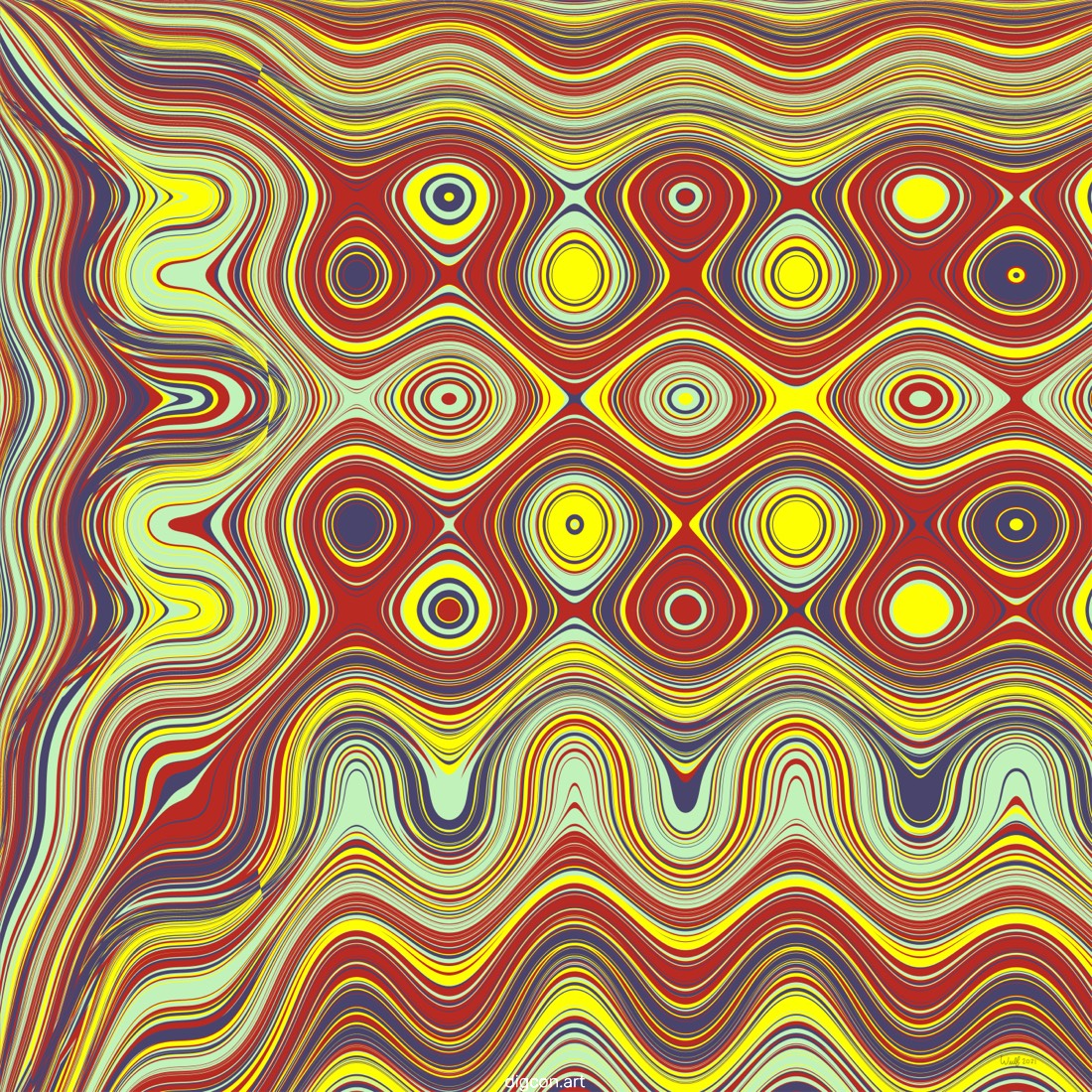 Artwork named: Flows And Eddies