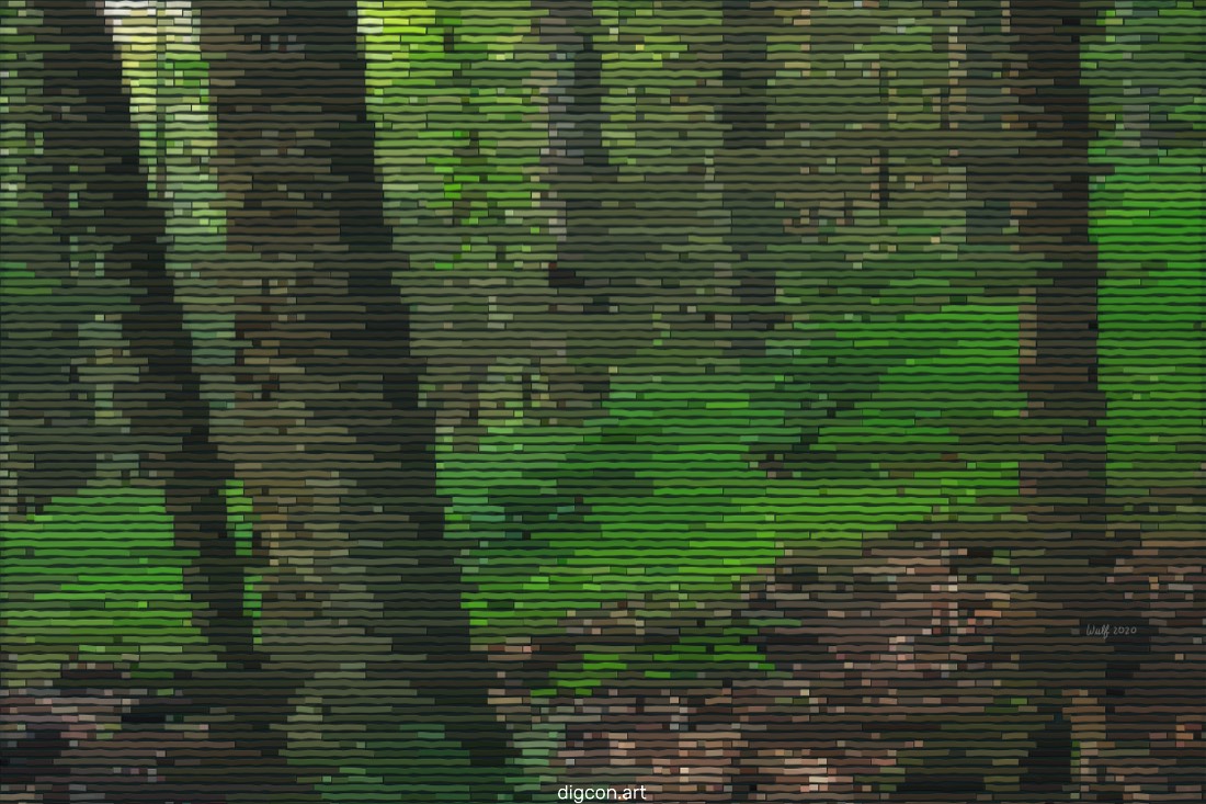 Artwork named: Forest Scene
