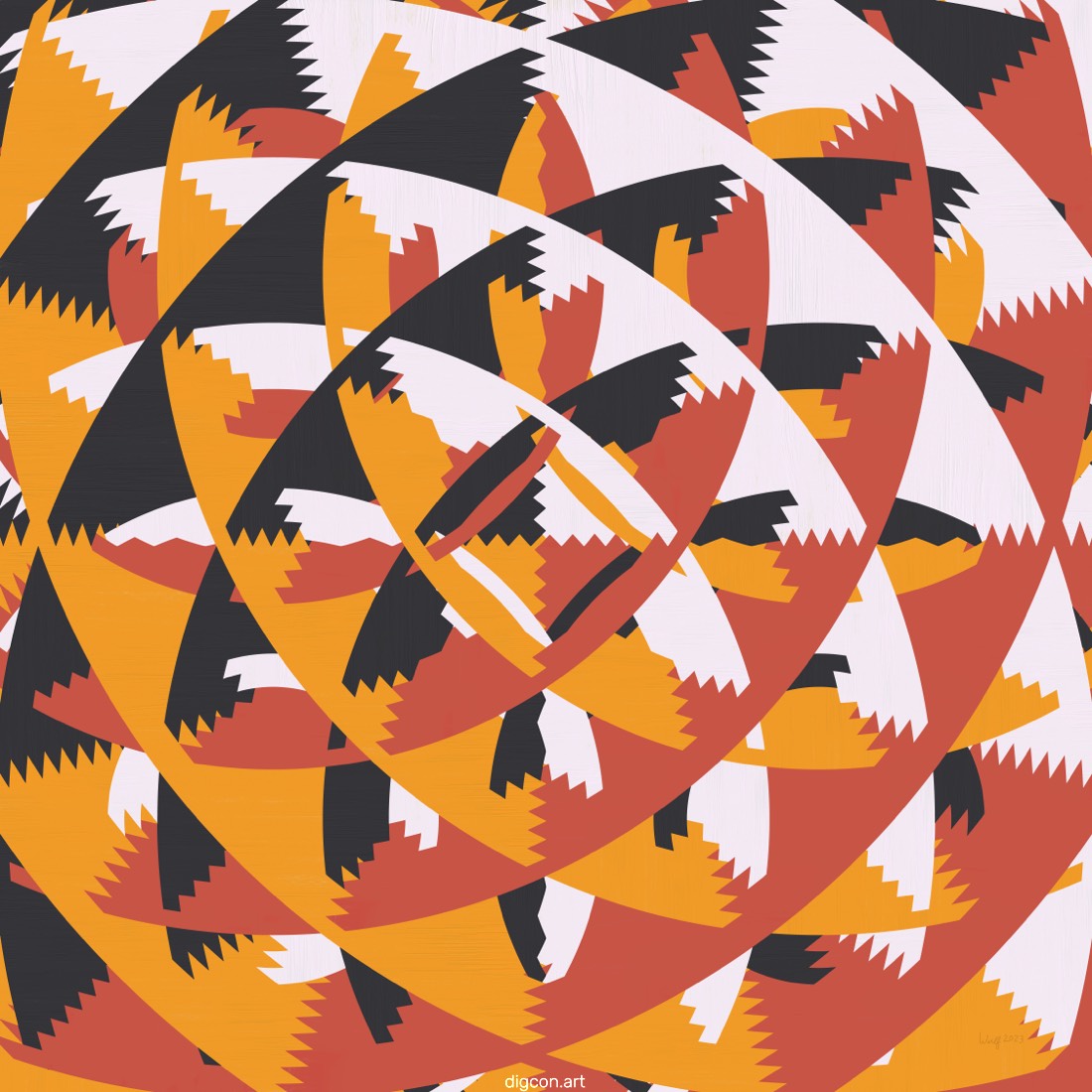 Artwork named: Four Waves