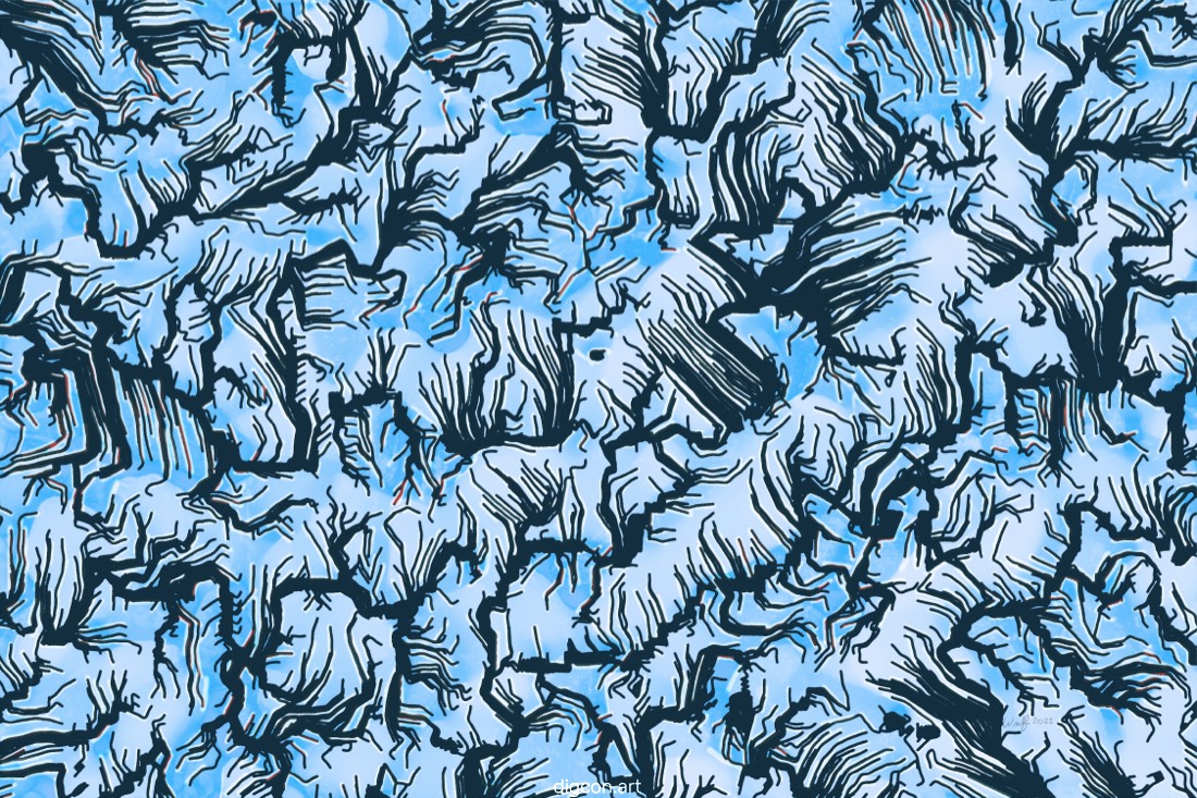 Artwork named: Fractured Sky