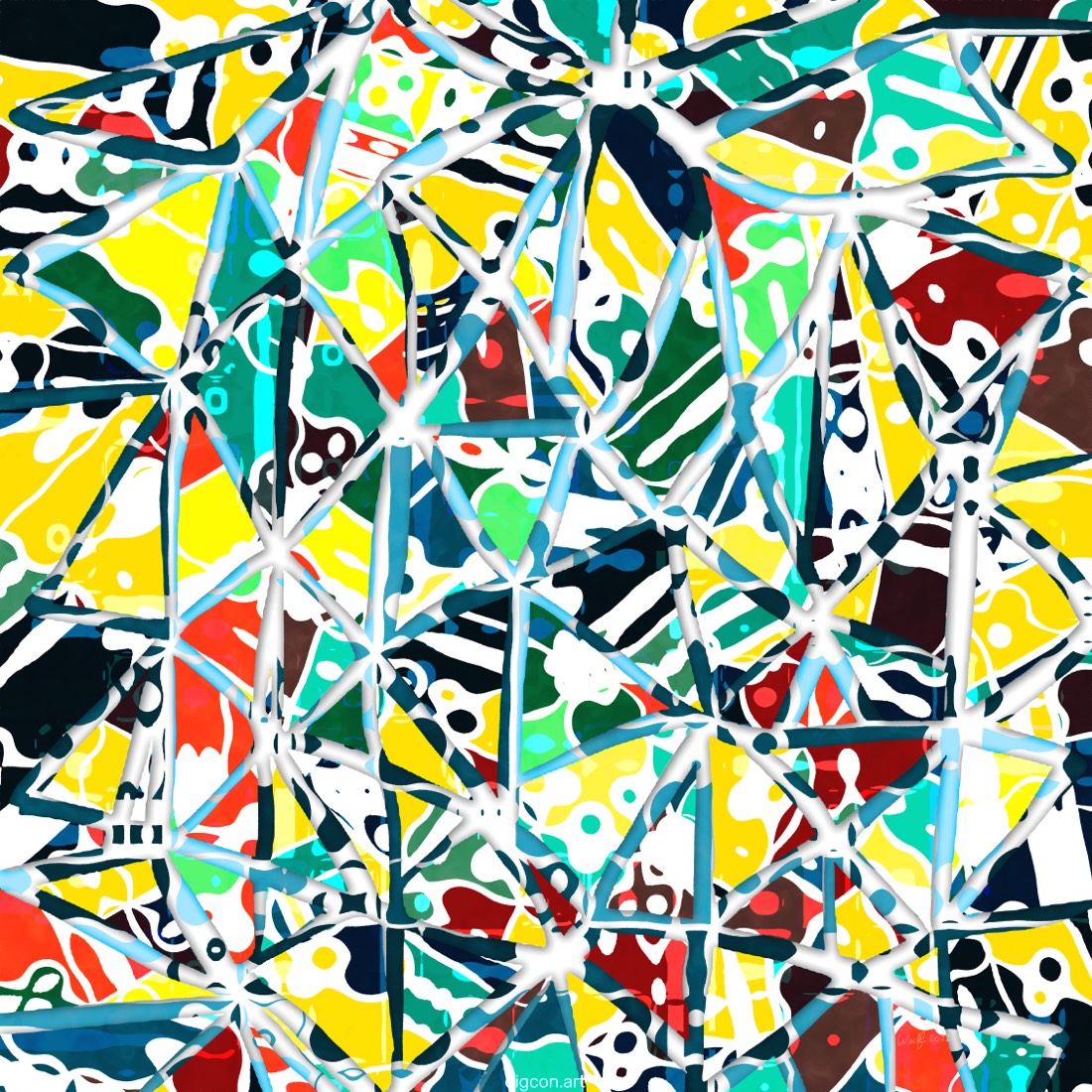 Artwork named: Fractured Space