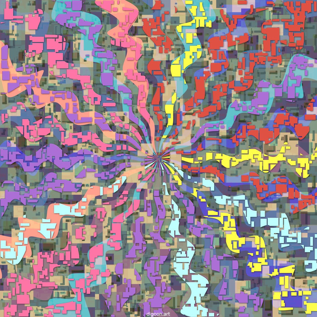 Artwork named: Fragments Of Moonbeams