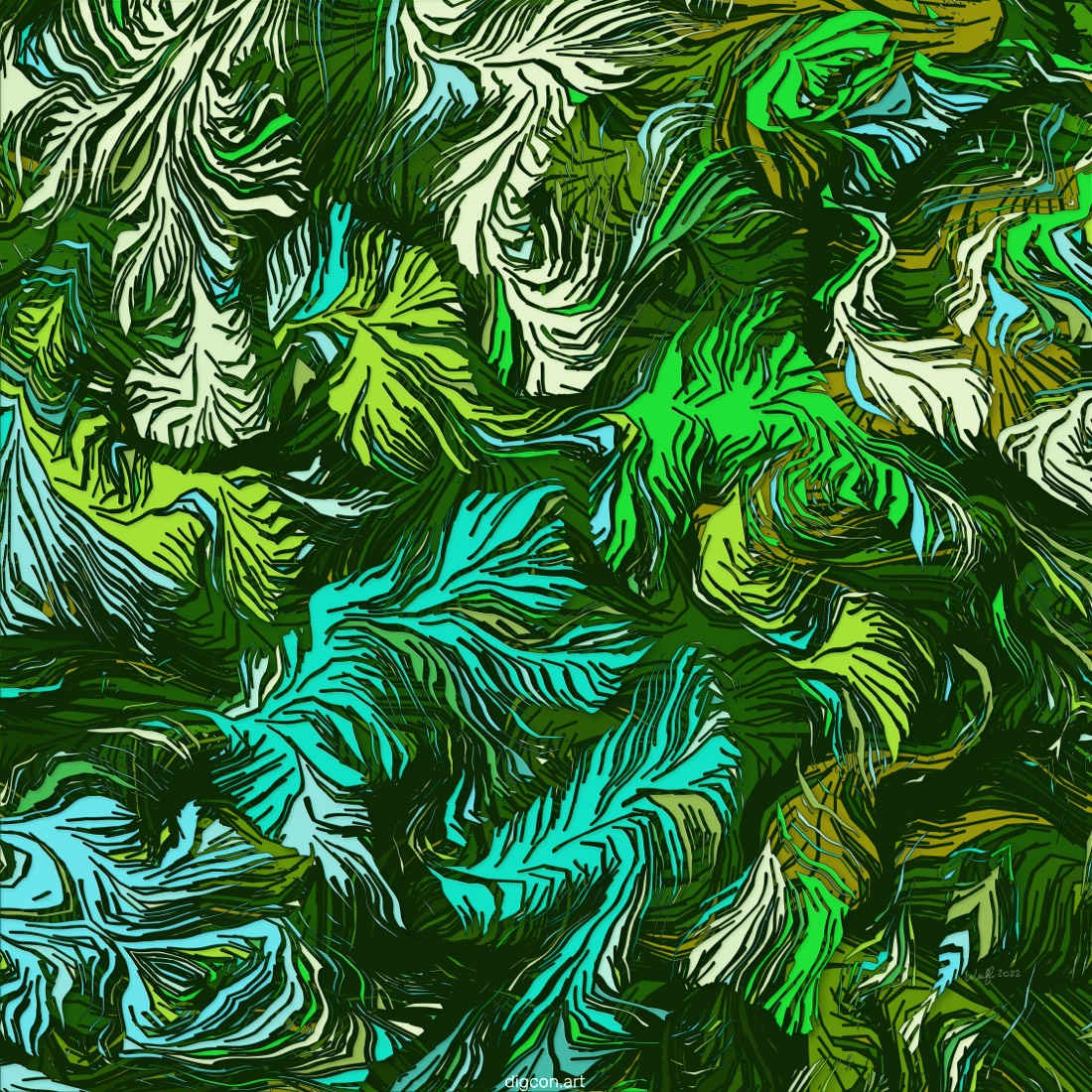 Artwork named: Fronds