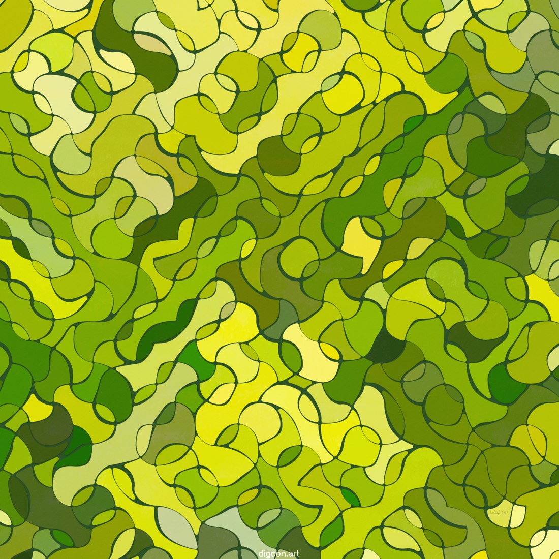 Artwork named: Garden Green