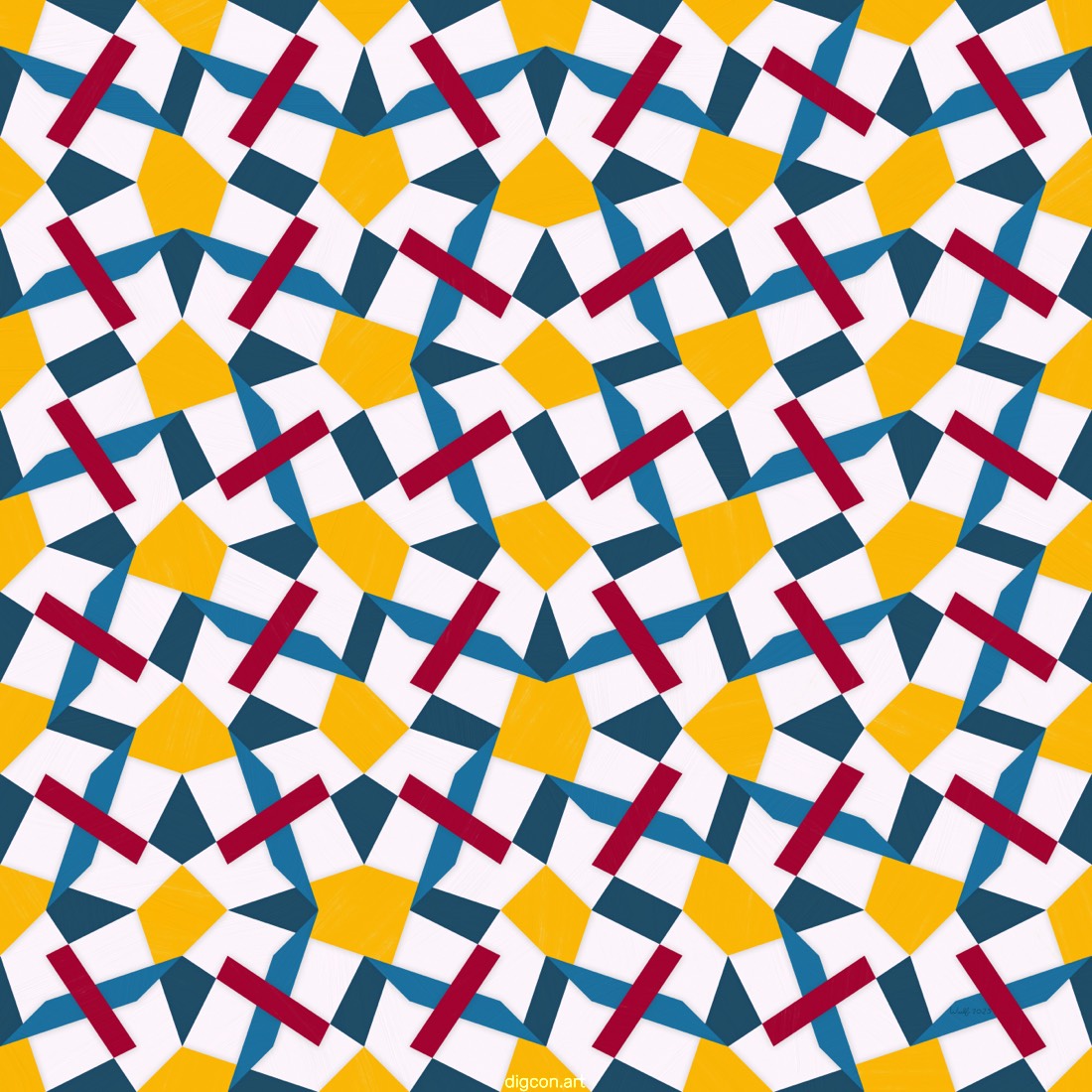Artwork named: Geometrical Floor 2