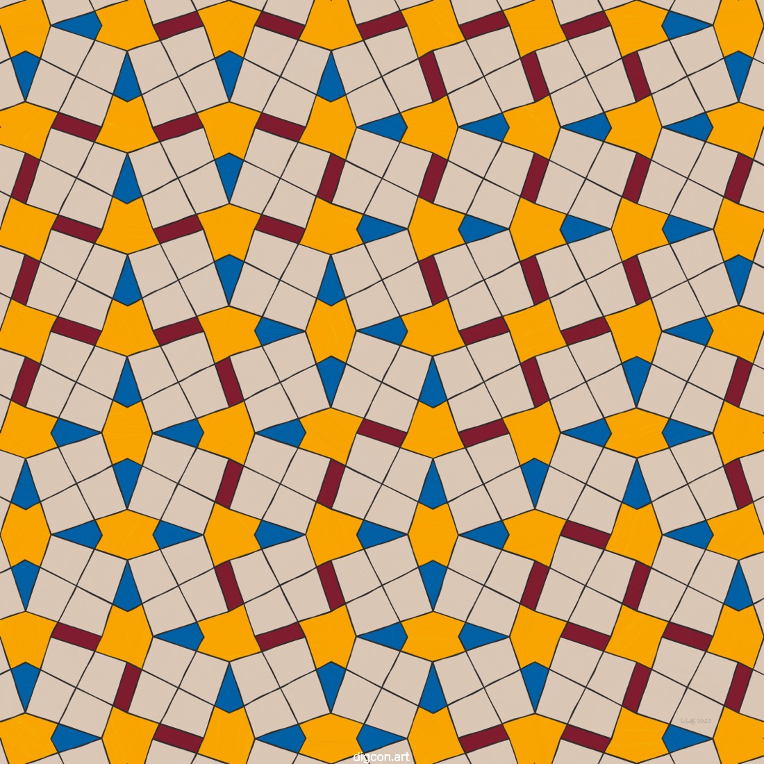 Artwork named: Geometrical Floor