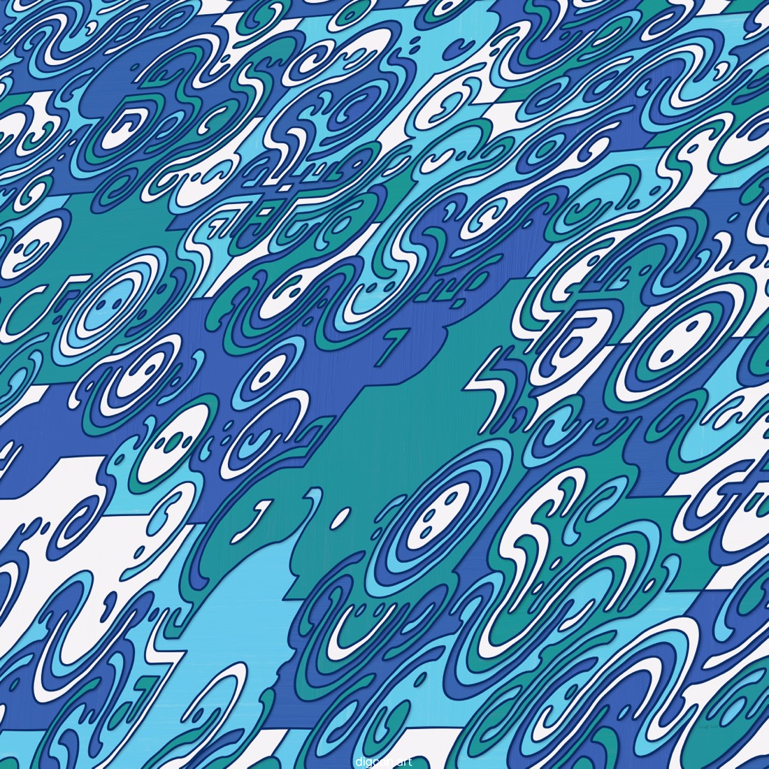 Artwork named: Going With The Flow