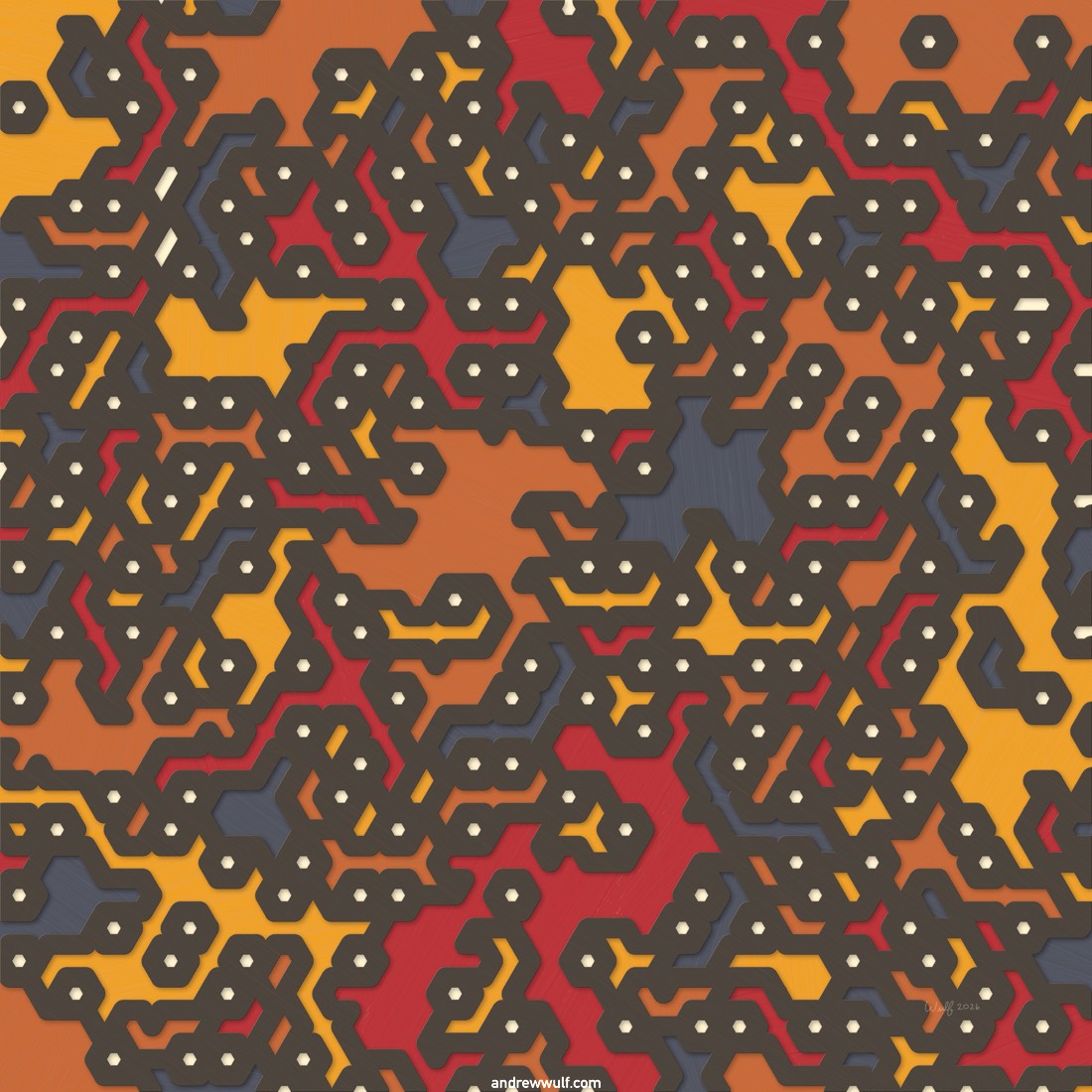 Artwork named: Hex Map