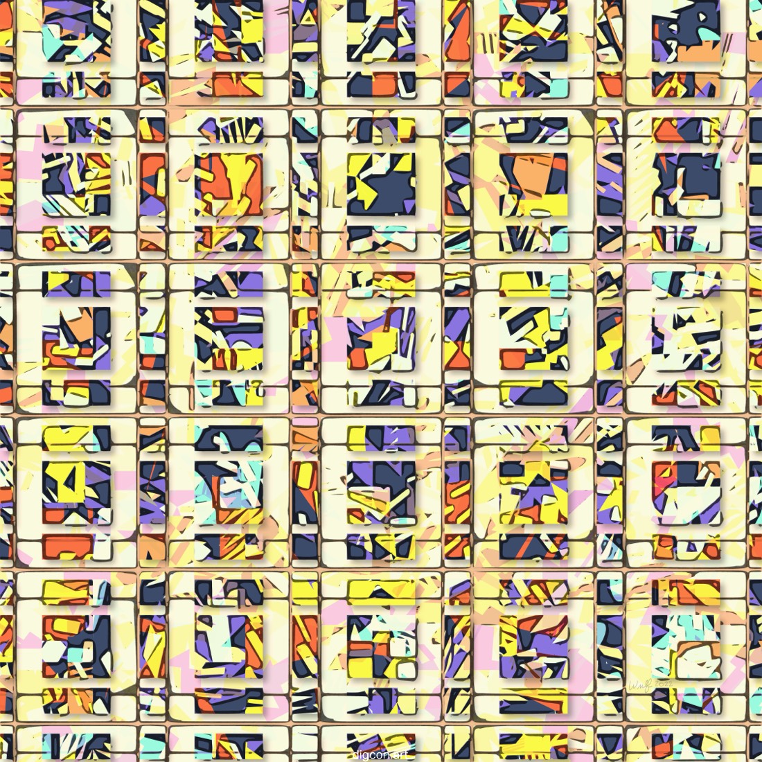 Artwork named: Hieroglyphical