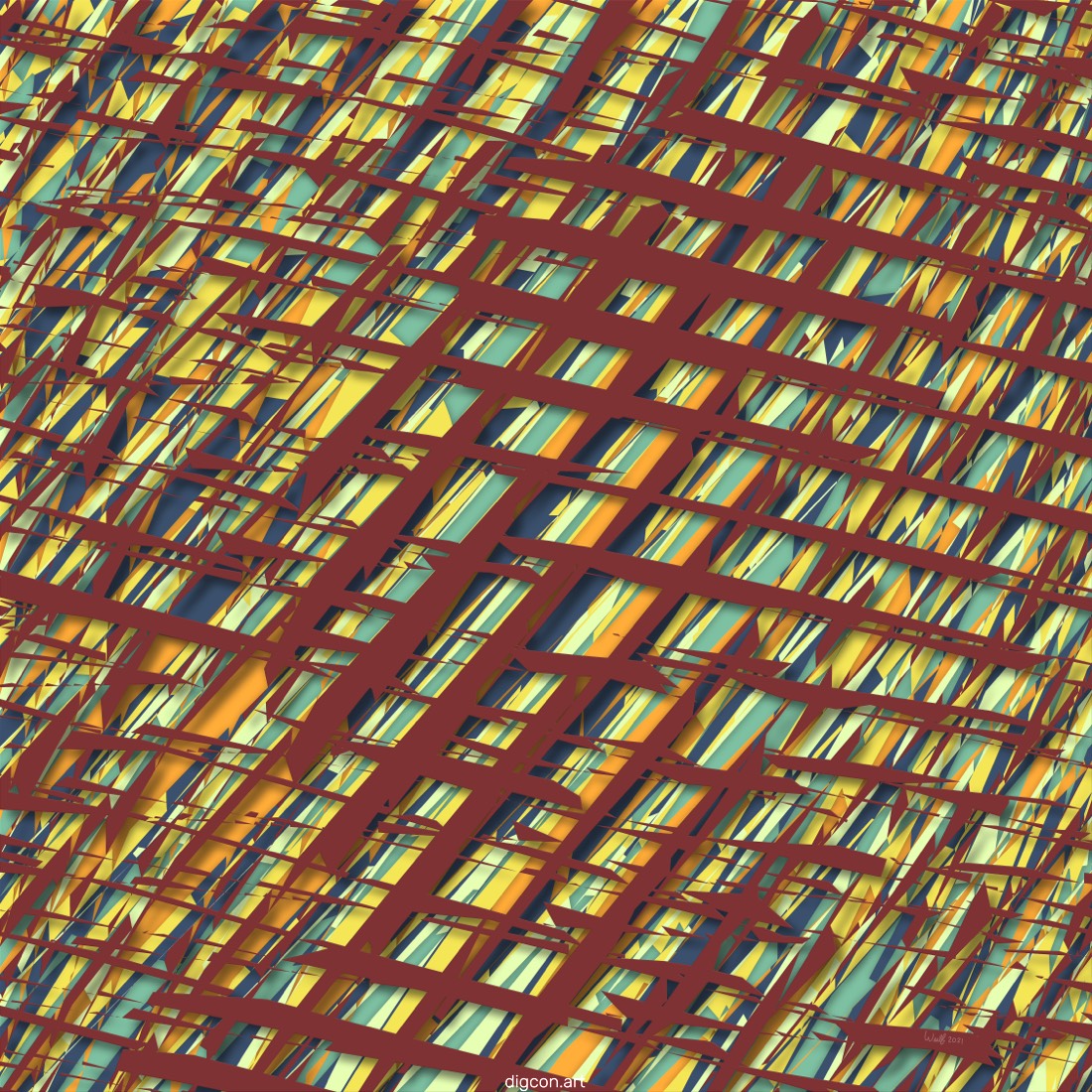 Artwork named: Iconical Red