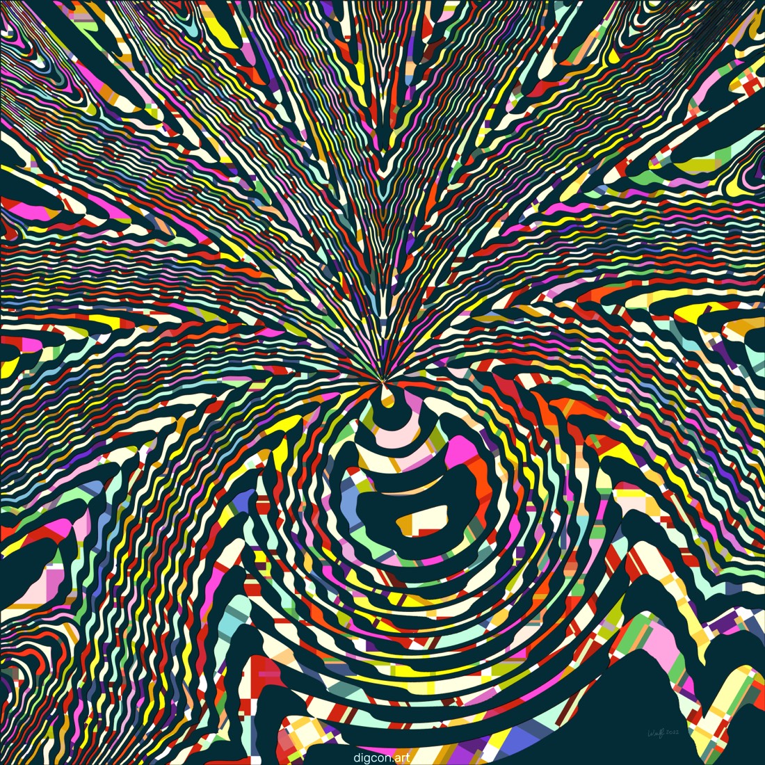 Artwork named: In The Spider's Lair