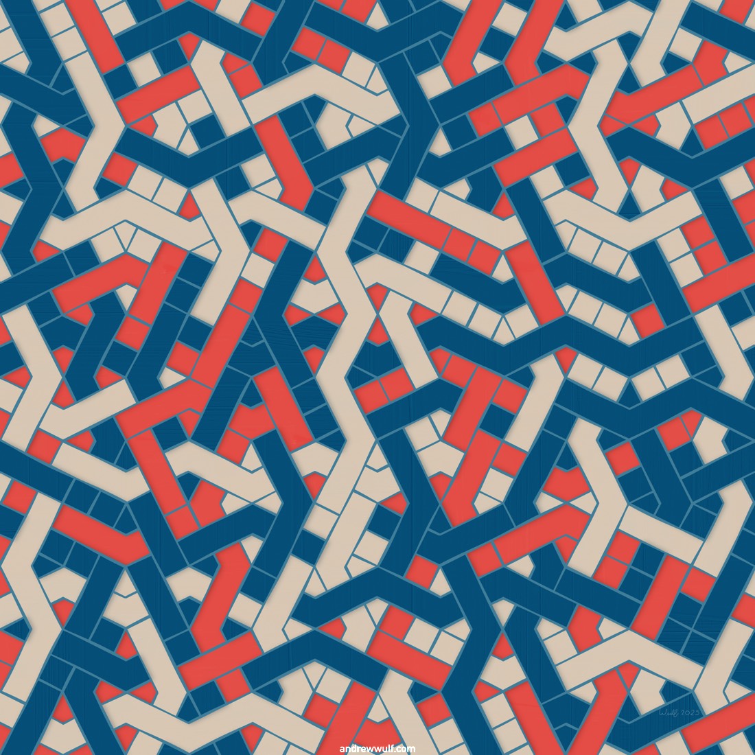 Artwork named: Interlocking Paths