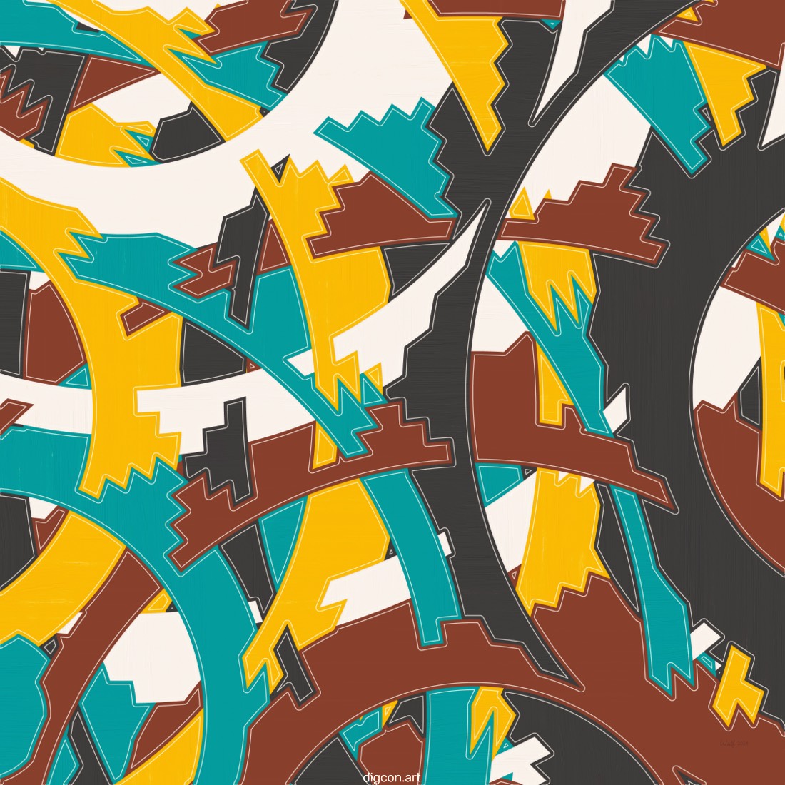 Artwork named: Interlockings