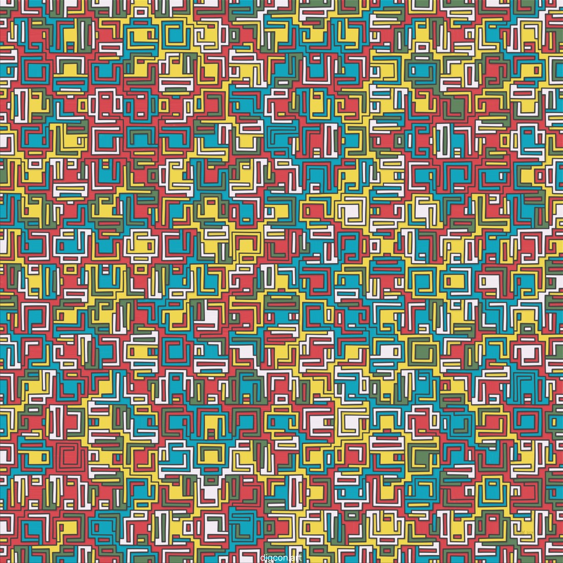 Artwork named: Intersecting Colors