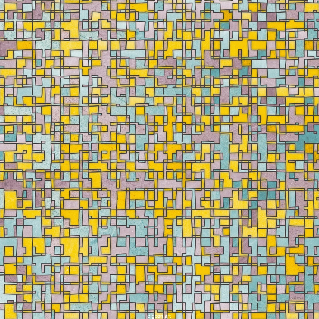 Artwork named: Irregular With Yellow