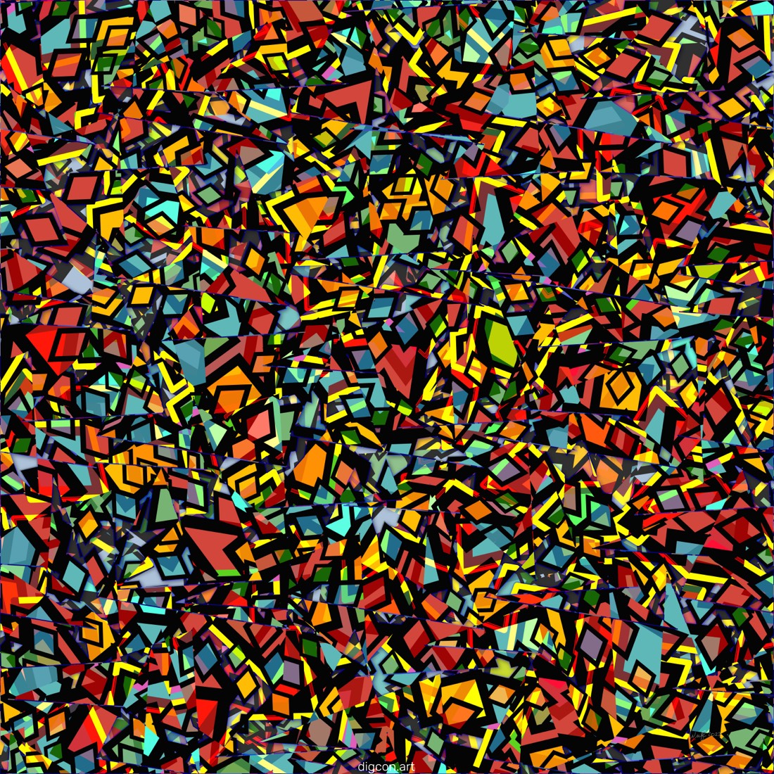 Artwork named: It's A Jumble Out There