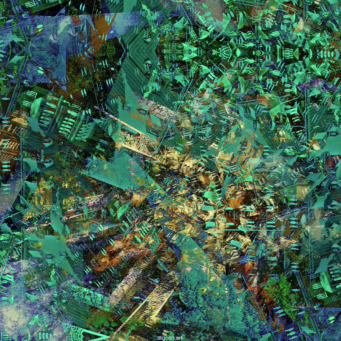 Artwork named: King's Day Out
