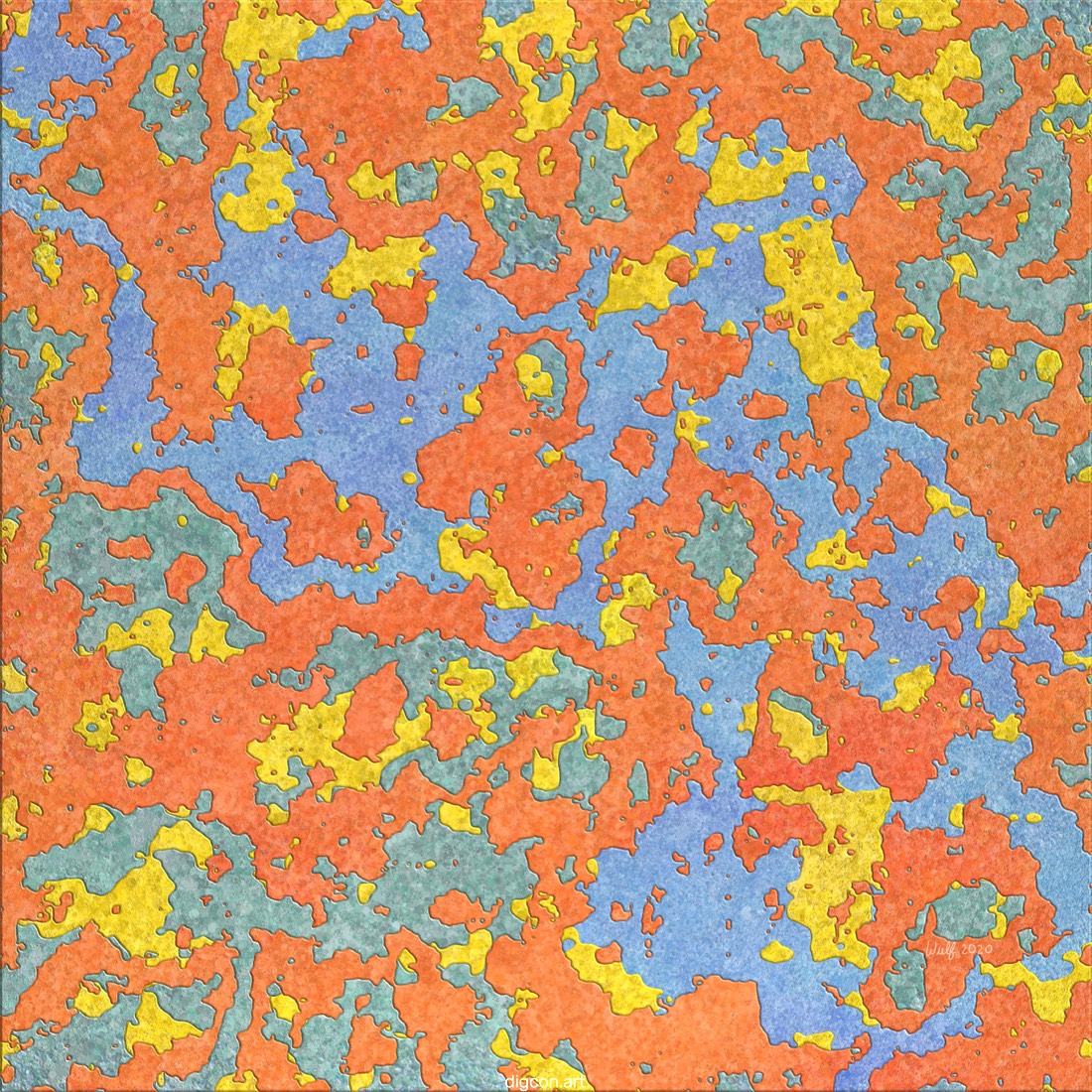 Artwork named: Land And Sea