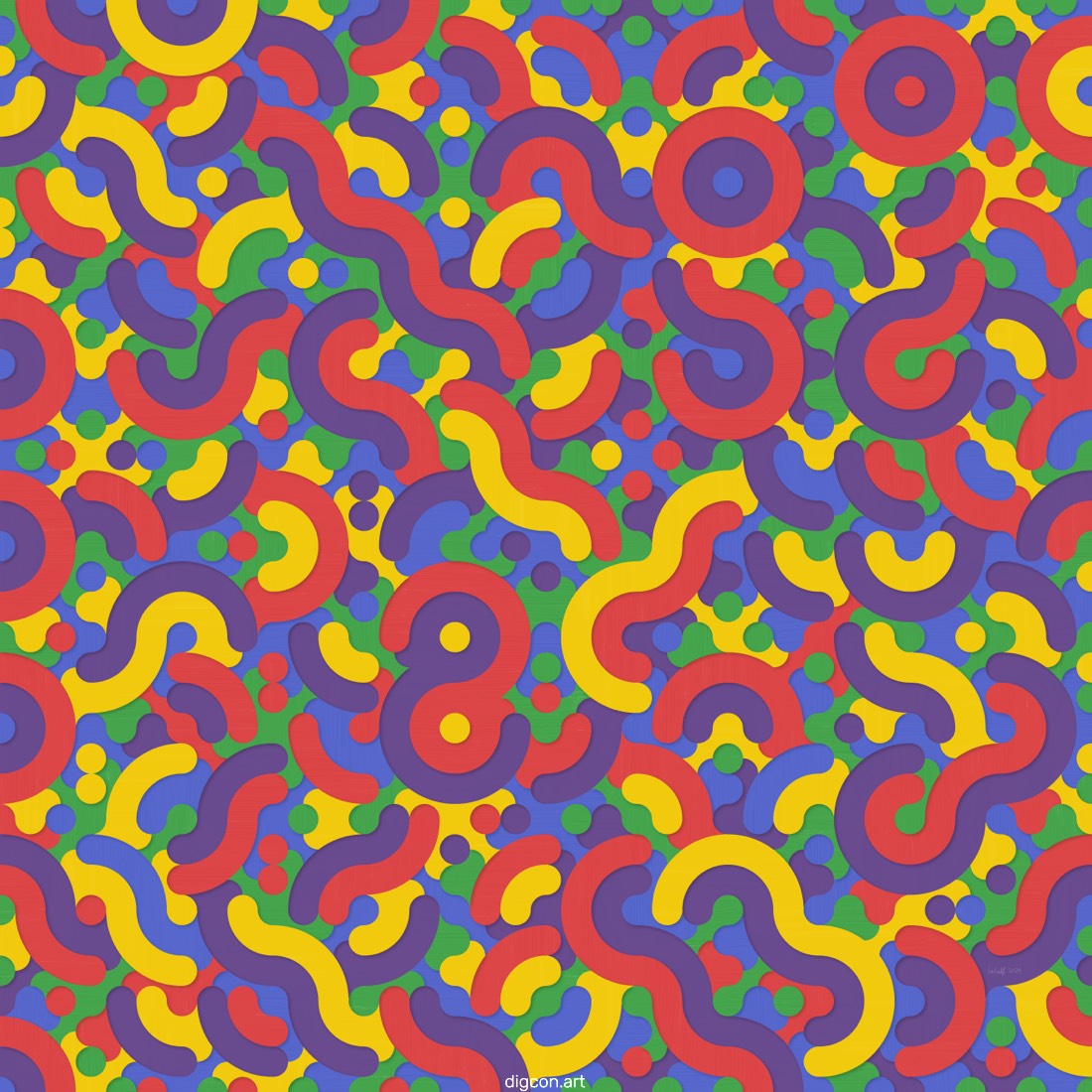 Artwork named: LeWitt's Curves