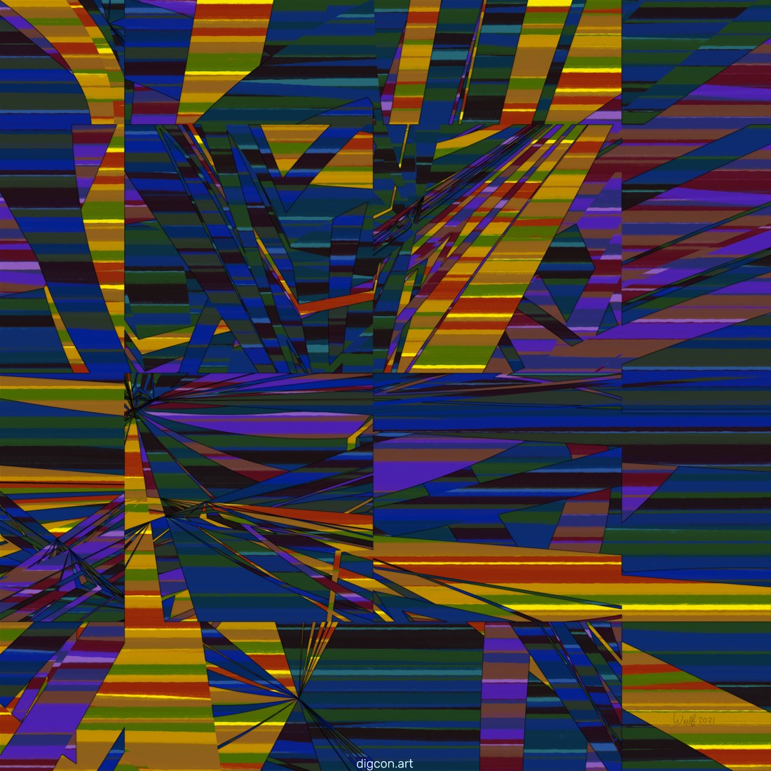 Artwork named: Lightning Strikes Twice